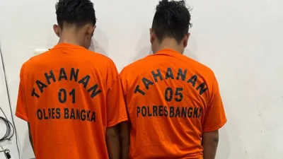 Kuasai 3,12 Gram Sabu, Dua Pengedar Narkoba di Belinyu Diringkus Satresnarkoba Polres Bangka