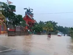 BPBD Bangka Catat Sembilan Titik di Bangka Terendam Banjir, Tertinggi di Simpang Lumut
