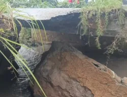 Jalan Nasional Penghubung Empat Desa di Parittiga Nyaris Putus, Empat Desa Terancam Terisolasi 
