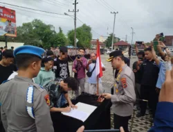 Hentikan Aktivitas Geng Motor, Polresta Pangkalpinang Gelar Deklarasi Pembubaran 10 Geng Motor