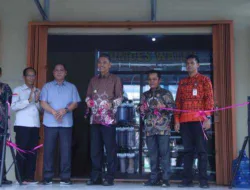 Resmikan Bumdes Water Desa Riding Panjang, Pj Bupati Bangka Minta Pengelola Profesional