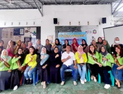 Lanjutkan Aksi Sosial, Yayasan BBC IMB Babel Kunjungi Masyarakat Desa Sekar Biru