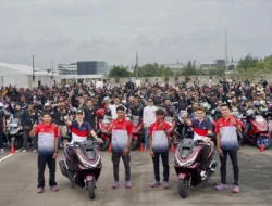 Berkah Punya PCX, 500 Bikers Honda Ditemui Pebalap MotoGP