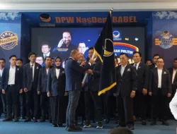 Pengurus DPW Nasdem Bangka Belitung Periode 2024-2029 Dilantik, Fendi Haryono Jabat Ketua DPW