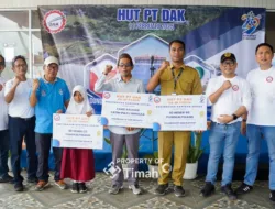 Komitmen Berikan Kontribusi bagi Masyarakat, PT DAK Salurkan Bansos ke Sekolah dan Panti Asuhan