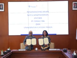 PT Timah Tbk dan UGM Jalin Kerja Sama dalam Pendidikan, Penelitian, dan Pengabdian kepada Masyarakat
