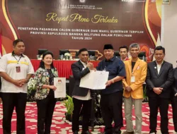 KPU Tetapkan Hidayat Arsani-Hellyana Gubernur Babel Periode 2024-2029