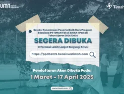 PT Timah Kembali Buka Program Kelas Beasiswa Pada SMAN 1 Pemali, Ini Jadwal Pendaftaranya