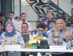 PT Jasa Raharja Bersama Korlantas POLRI  Tinjau Kesiapan Pelabuhan Bakauheni-Merak