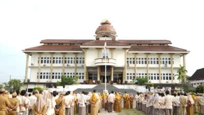 Pimpin Apel Akbar Perdana, Unu Minta Semua Komponen Pemkot Bantu Terselenggaranya Pilkada Ulang 2025