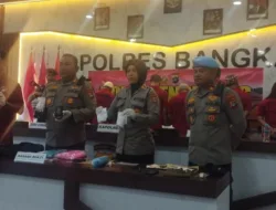 Satresnarkoba Polres Bangka Amankan Delapan Pelaku Kasus Narkotika, Satu Diantara Masih di Bawah Umur