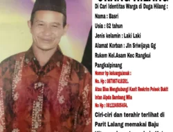 Sudah Tiga Hari Tak Kunjung Pulang ke Rumah, Tim Gabungan Bersama Warga Terus Upayakan Pencarian Basri