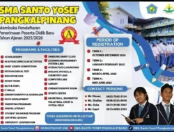 Masuk Gelombang Dua, Pendaftaran Peserta Didik Baru SMA Santo Yosef Sudah Penuhi Kuota 75 Persen