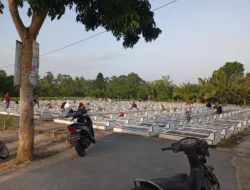 Jelang Bulan Suci Ramadan, TPI Al-Ittihaad Sungailiat Dipenuhi Peziarah