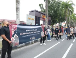 Bertepatan HUT ke-22, Polda Babel Bersama Media Berbagi Takjil dan Buka Puasa Bersama