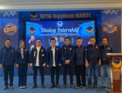 NasDem Babel Kukuhkan Dua Kader Baru