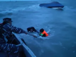 Tenggelam di Perairan Toboali, Dua ABK KCP Baracuda Milik PT Timah Selamat