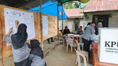 Inilah Hasil Pemungutan Suara Ulang di Empat TPS Desa Sinar Manik, Sukirman-Bong Ming Ming Raup Suara Terbanyak