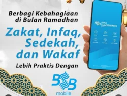 Tak Perlu Repot,  Bayar Zakat Infak dan Sedekah Cukup Gunakan BSB Mobile