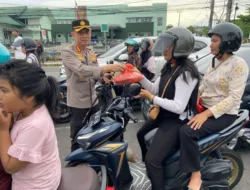 Berbagi Berkah Ramadan, Kapolresta Pangkalpinang Bersama Komunitas Riding Berbagi Takjil