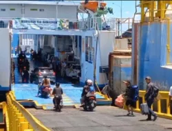 Ribuan Penumpang Telah Mudik Lewat Pelabuhan Tanjung Kalian, Puncaknya Diprediksi 28 Maret