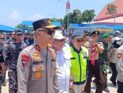 Tinjau Langsung Arus Mudik di Tanjung Kalian, Kapolda Babel Pastikan Arus Mudik Berjalan Lancar 