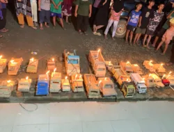 Meriahkan Malam 7 Likur, Desa Dalil Gelar Lomba Membuat Mobil-mobilan dari Pohon Rumbia