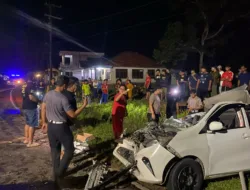 Ini Penyebab Sopir Sigra Tewas Usai Tabrak Mobil Truk Angkut Buah Sawit di Toboali
