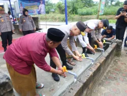 Kapolda Babel Resmikan Sumur Bor untuk Santri di Ponpes Syaikhona Kholil Pangkalpinang
