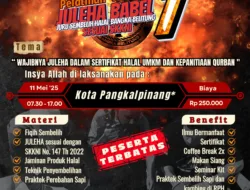 Potong Hewan Wajib Bersertifikat Juleha, Daftar dan Ikuti Pelantihannya