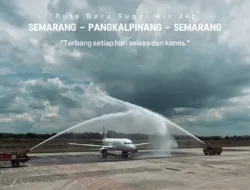Super Air Jet Terbangi Pangkalpinang – Semarang