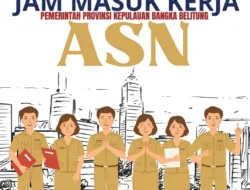 Mulai Senin ini ASN di Pemprov Babel Terapkan Jam Kerja Baru, Ini Hal yang Harus Diperhatikan!