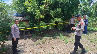Penemuan Benda Diduga Granat di Mentok, Polres Bangka Barat Koordinasi dengan Brimob dan Sterilkan TKP
