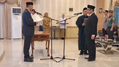 Dilantik Jadi Pj Sekda Bangka, Thony Marza Langsung Dapat Empat Tugas Penting Ini