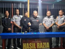 Rutan Kelas II B Mentok Razia Malam WBP, Inilah Sejumlah Barang yang Berhasil Ditemukan