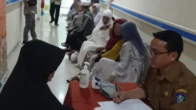Syarat untuk Berangkat Haji, Ratusan Jamaah Calon Haji asal Bangka Mulai Divaksin Meningitis
