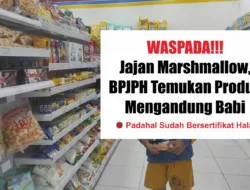 Waspada Jajan Marshmallow, BPJPH Temukan Produk Mengandung Babi
