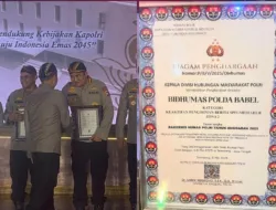 Gencar Publikasikan Kegiatan Polri, Humas Polda Babel Raih Penghargaan