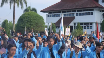 Mahasiswa Soroti Anggaran Pemda Banyak Terserap Belanja Birokrasi Dibandingkan Pendidikan