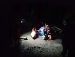 Kaki Kram Saat Berenang Selamatkan Diri, Dino Dikabarkan Hilang di Sungai Manggar