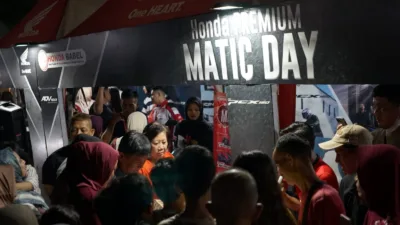 Honda Premium Matic Day 2025 Sukses Digelar, Ribuan Warga Pangkalpinang Antusias