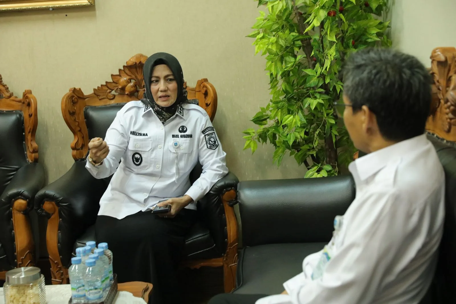 Wakil Gubernur Kepulauan Bangka Belitung, Hellyana, mengintensifkan langkah percepatan operasional Bandar Udara Internasional HAS Hanandjoeddin di Tanjung Pandan, Belitung, dengan melakukan kunjungan kerja ke Kementerian Perencanaan Pembangunan Nasional (PPN)/Bappenas RI, Jakarta pada Rabu (14/5/2025).