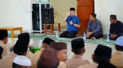 Ketua DPRD Babel Didit Srigusjaya saat melaksanakan kegiatan reses di Pondok Pesantren Darurrohmah, Kabupaten Bangka Tengah pada Sabtu (17/5)