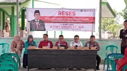 Dody Kusdian saat menggelar Reses masa sidang II tahun sidang I di LKSA Adh-Dhuha Kelurahan Taman Bunga, Kecamatan Gerunggang, Kota Pangkalpinang, Sabtu (17/5/2025) sore.