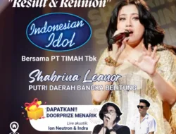 Dukung Shabrina Leanor Juara Indonesia Idol, PT Timah Gelar Nobar Tiga Lokasi di Babel 