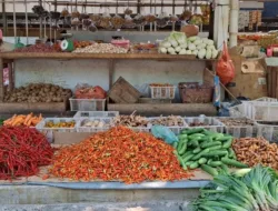 Harga Stabil Daya Beli Turun, Pedagang di Pasar Mentok Mengeluh