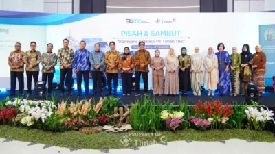 Estafet Kepemimpinan Baru, Pisah Sambut Direksi dan Komisaris PT Timah Digelar Penuh Keakraban
