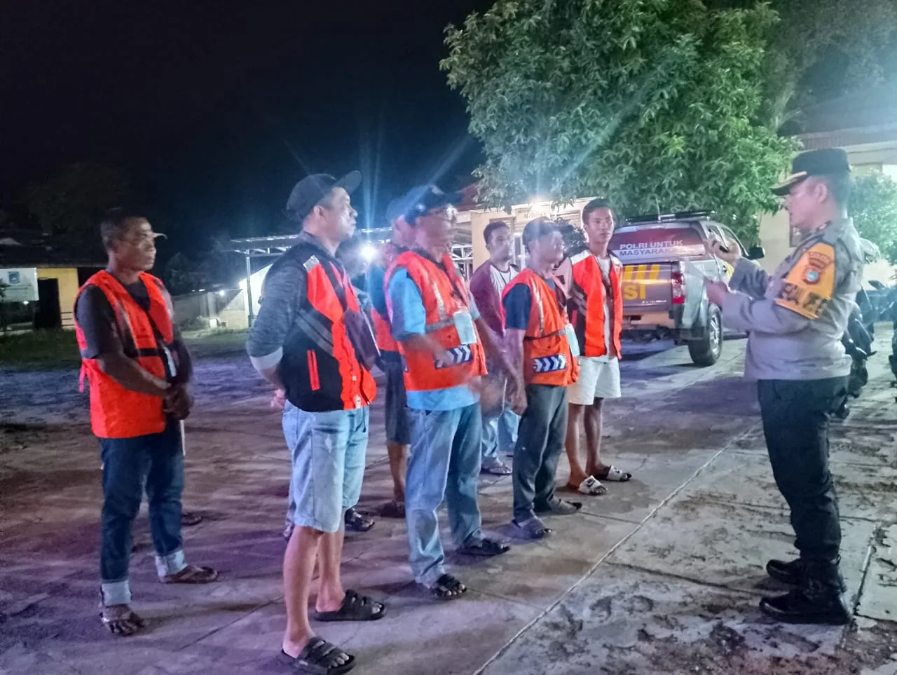 Sebanyak 12 Juru Parkir (Jukir) di Toboali, Bangka Selatan terjaring operasi pekat menumbing II 2025 Polres Bangka Selatan, Rabu (21/5/2025) malam.