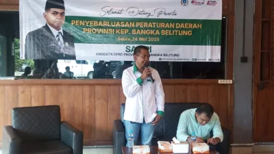 DPRD Babel Sosialisasi Perda Pesantren, Sadiri Harap Pemerintah Serius Bantu Fasilitas dan Operasional Pesantren