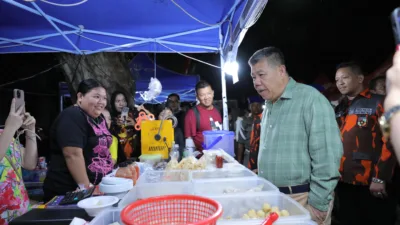 Gubernur Babel, Hidayat Arsani Hadiri Pesta Rakyat Pemuda Pancasila